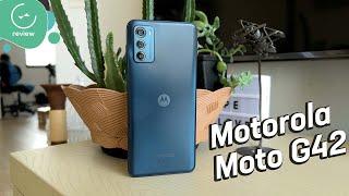 Motorola Moto G42  Review en español [upl. by Redla]