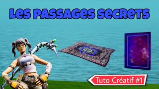 Tuto Créatif 1  Les passages secrets [upl. by Adnawad]