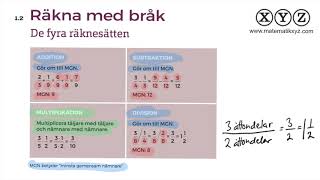 Z 12 Räkna med bråk [upl. by Yann]