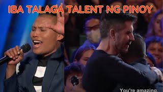 Roland Abante SHOCKS Americas Got Talent PINOY PRIDE [upl. by Ezitram]