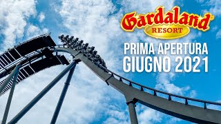 Gardaland APERTURA 2021 tutte le NOVITÀ [upl. by Ahsel]