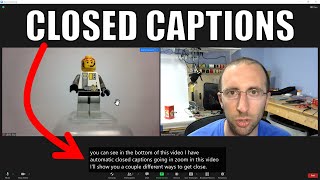 How to Get Closed Captions in Zoom [upl. by Janus]