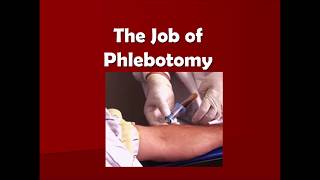 quotSo You Want To Be A Phlebotomistquot [upl. by Reeva]