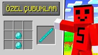 ÖZEL ÇUBUKLARIM VAR   Minecraft [upl. by Anha]