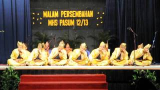 Dikir Barat Malam Persembahan MHS 201213 [upl. by Bartolomeo]