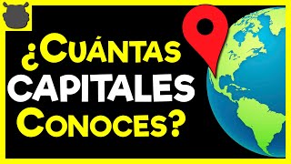 100 CAPITALES del Mundo 🌎🌍 ¿Cuántas capitales conoces  Trivia [upl. by Nohsal]