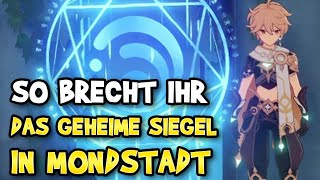 🤯 So brichst du das Geheime Siegel in Mondstadt 🚪 Die Tür mit Wasser Siegel öffnen 🌊 Genshin Impact [upl. by Harac139]