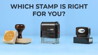 Different Types of Rubber Stamps [upl. by Atilam960]