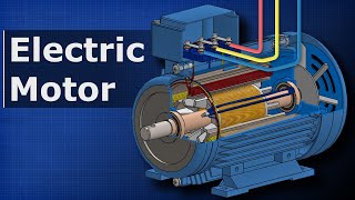 How Electric Motors Work  3 phase AC induction motors ac motor [upl. by Wehrle]