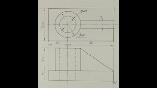 Isometric view  Technical drawing  Engineering drawing [upl. by Katuscha228]