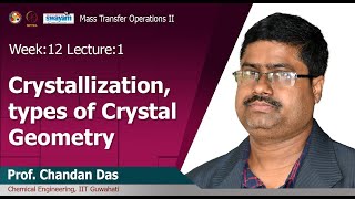 Lec 28 Crystallization types of crystal geometry [upl. by Ynnos946]