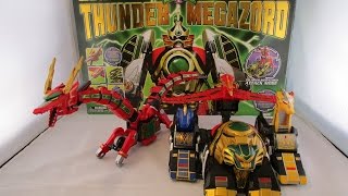 Legacy Thunder Megazord Review Mighty Morphin Power Rangers [upl. by Booth97]