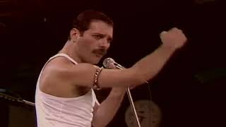 Freddie Mercury  Live Aid 1985  Eooooooo [upl. by Ahsenot]