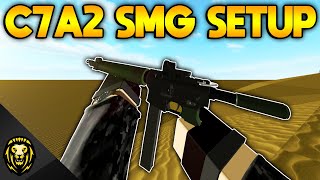 NEW C7A2 SMG SETUP  Phantom Forces Roblox [upl. by Clynes]