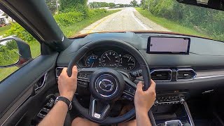 2021 Mazda CX5 Signature  POV Test Drive Binaural Audio [upl. by Niotna142]