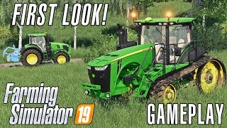 Farming Simulator 19  First Look Gameplay [upl. by Chitkara174]