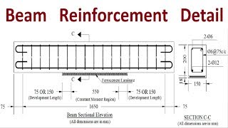 Beam Reinforcement Detailing [upl. by Anirbak]