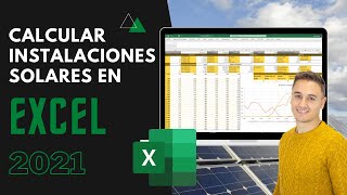 CÓMO CALCULAR UNA INSTALACIÓN FOTOVOLTAICA EN EXCEL [upl. by Kondon865]