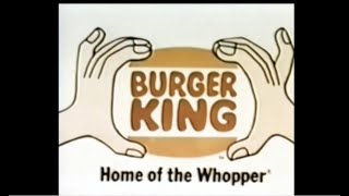 Burger King Whopper Commercial 1970 [upl. by Hyland225]