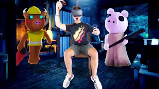 I Got TRAPPED in a Roblox VR Escape Room [upl. by Meurer177]