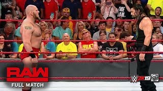 FULL MATCH  Roman Reigns vs Lars Sullivan [upl. by Martina935]