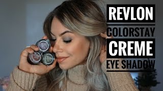 Revlon Colorstay Creme Eye Shadow  Is it worth it [upl. by Anallese]