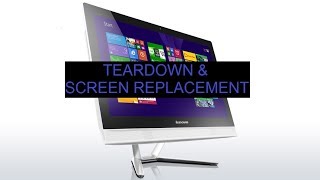 lenovo c5030 Tear down amp LCD Assembly Replacement [upl. by Luben]