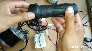 24v 250w motor and controller full wiring connection [upl. by Nysila795]