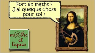 Tu es fort en maths  Alors écoutemoi stp [upl. by Anirtac]