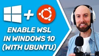 How to Install amp Enable WSL in Windows 10  how to access files [upl. by Ameluz]