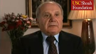 Auschwitz II Birkenau Sonderkommando Testimony Clips  USC Shoah Foundation [upl. by Kroy880]