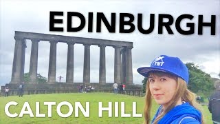 Exploring Edinburgh  Calton Hill and Portobello Beach [upl. by Lledal]