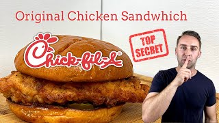 Chic Fil A Chicken Sandwich Recipe  That They Dont Want You to Know [upl. by Gran330]