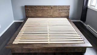 DIY 5 Minutes Bed Frame [upl. by Villada949]