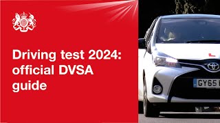 Driving test 2024 official DVSA guide [upl. by Girard]