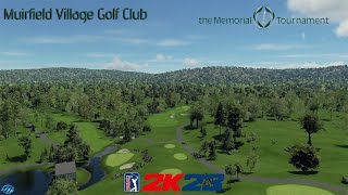 PGA TOUR 2K23  Muirfield Village Golf Club  Memorial Tournament Host [upl. by Ennaeed]