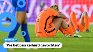 Oranje uitgeschakeld op EK voetbal [upl. by Ciredor]