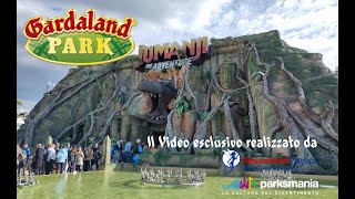 JUMANJI  THE ADVENTURE  Gardaland  Esclusivo [upl. by Leterg492]