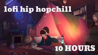 3 AM Study Session  lofi hip hopchill beats 🔥 10 HOURS 🔥 [upl. by Krall]