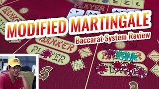 Modified Martingale  Baccarat Systems Review [upl. by Nnyled]