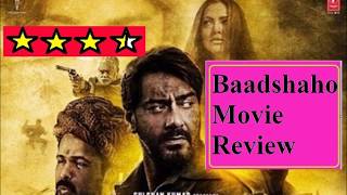 BAADSHAHO Movie Review [upl. by Idnym]