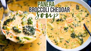 30 Minute Broccoli Cheddar Soup Better than Panera [upl. by Fidelia813]