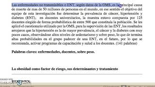 Como elaborar el resumen de un articulo científico [upl. by Ardnama]