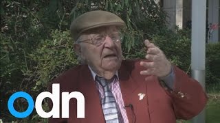 Holocaust survivor revisits Buchenwald concentration camp [upl. by Weslee]