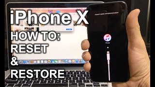 How To Reset amp Restore your Apple iPhone X  Factory Reset [upl. by Liebman902]