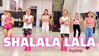 SHALALA LALA  Vegaboys  Cha cha Pop Zumba Choreo by Vicky amp Leyn [upl. by Rhpotsirhc]