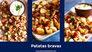 Easy Patatas Bravas Recipe [upl. by Nodababus]