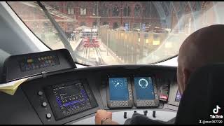 Eurostar drivers retirement train at St Pancras [upl. by Leanahtan]