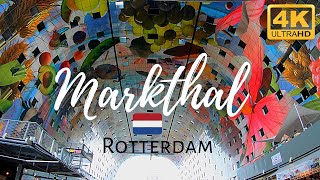 Market Hall Rotterdam 4k Markthal Rotterdam Netherlands [upl. by Mosa604]