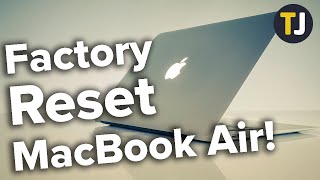 How to Factory Reset Your MacBook Air [upl. by Lyrahc542]